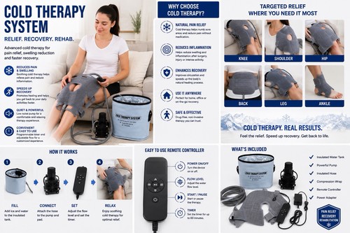 Cold therapy machine - therapy, w