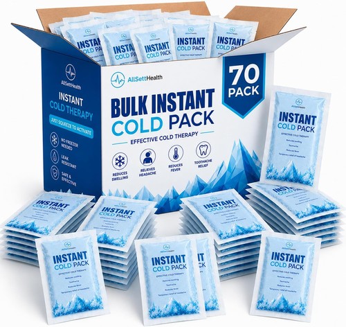 Bulk instant ice packs for - 70,