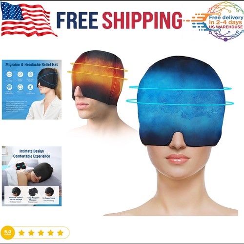 Ergonomic migraine relief cap - ergonomic,